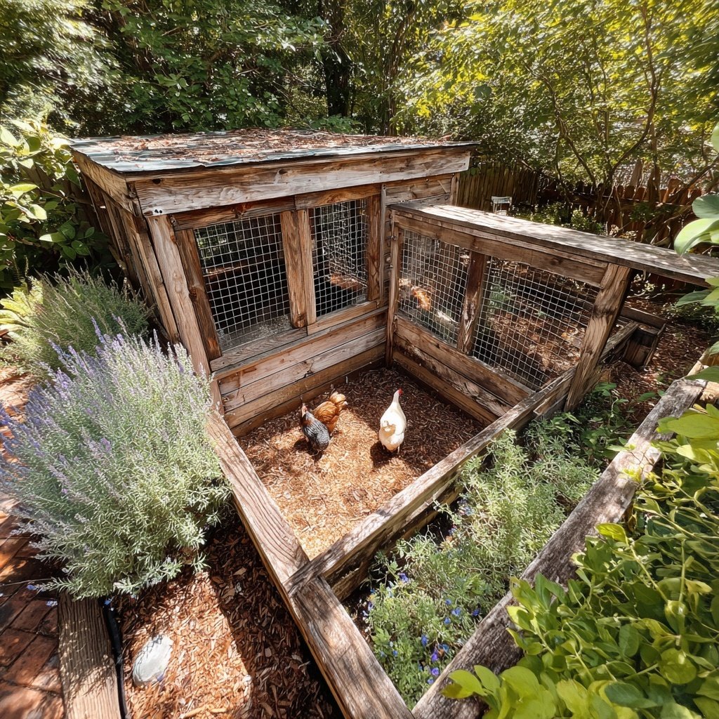 Small Backyard Chicken Run