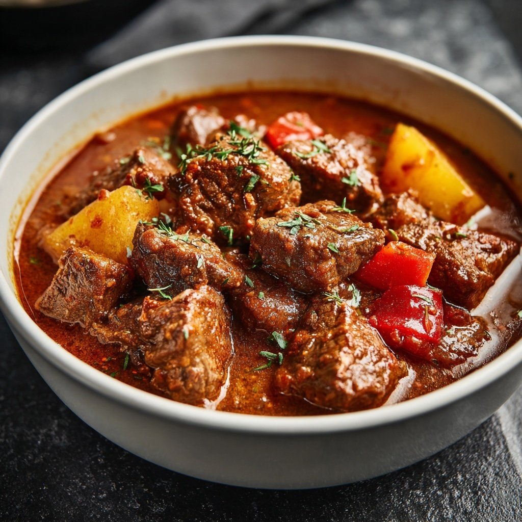 Authentic Hungarian Goulash