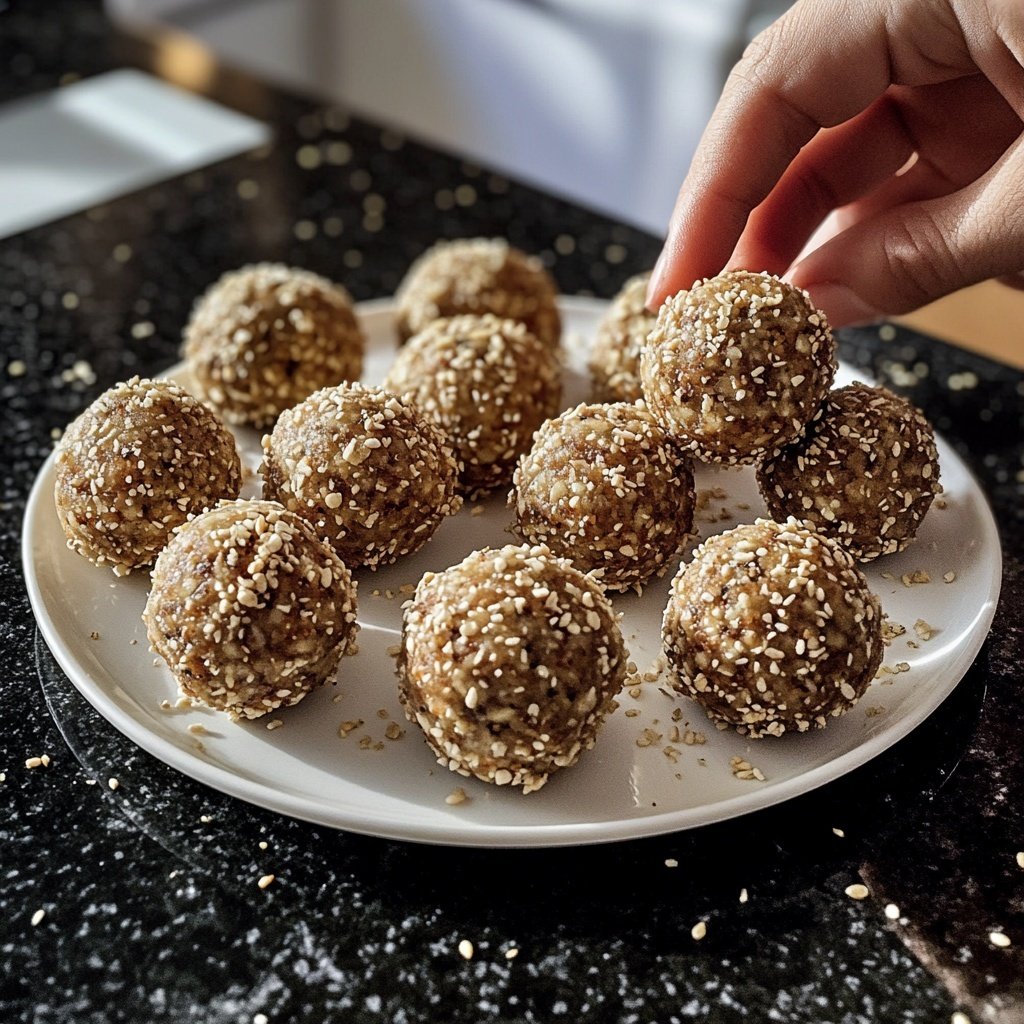 Protein Balls with Hemp Seeds