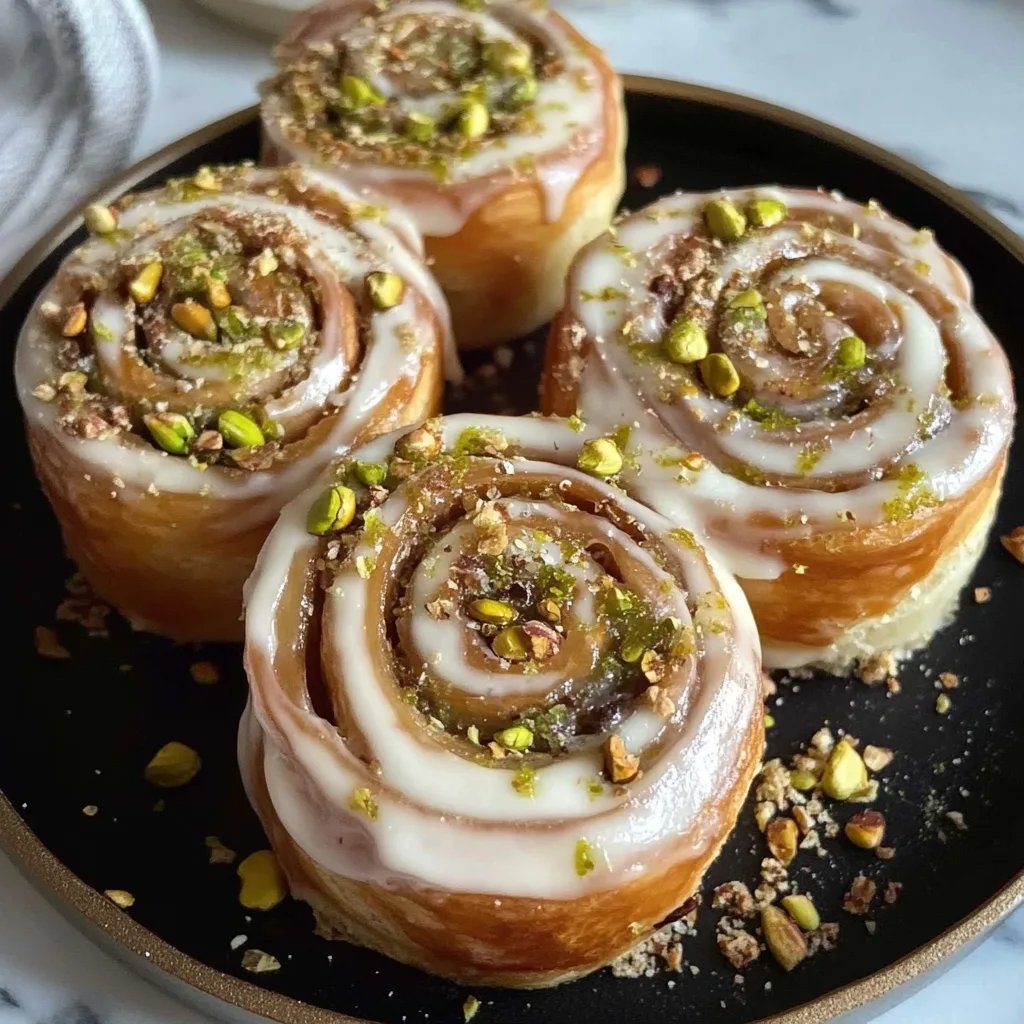 Perfect Pistachio Rolls with Cream Cheese Frosting