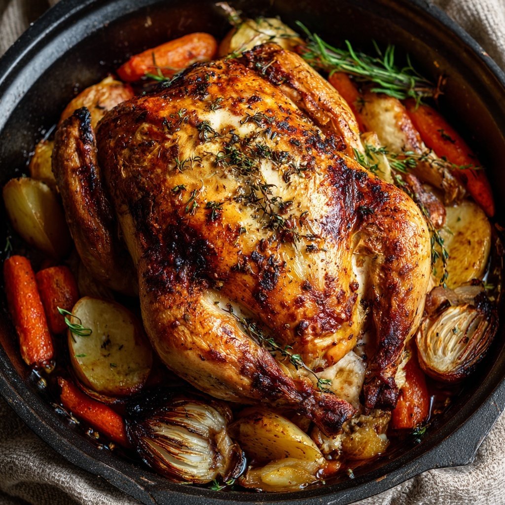 Seasonal & Festive Holiday Roast Chicken