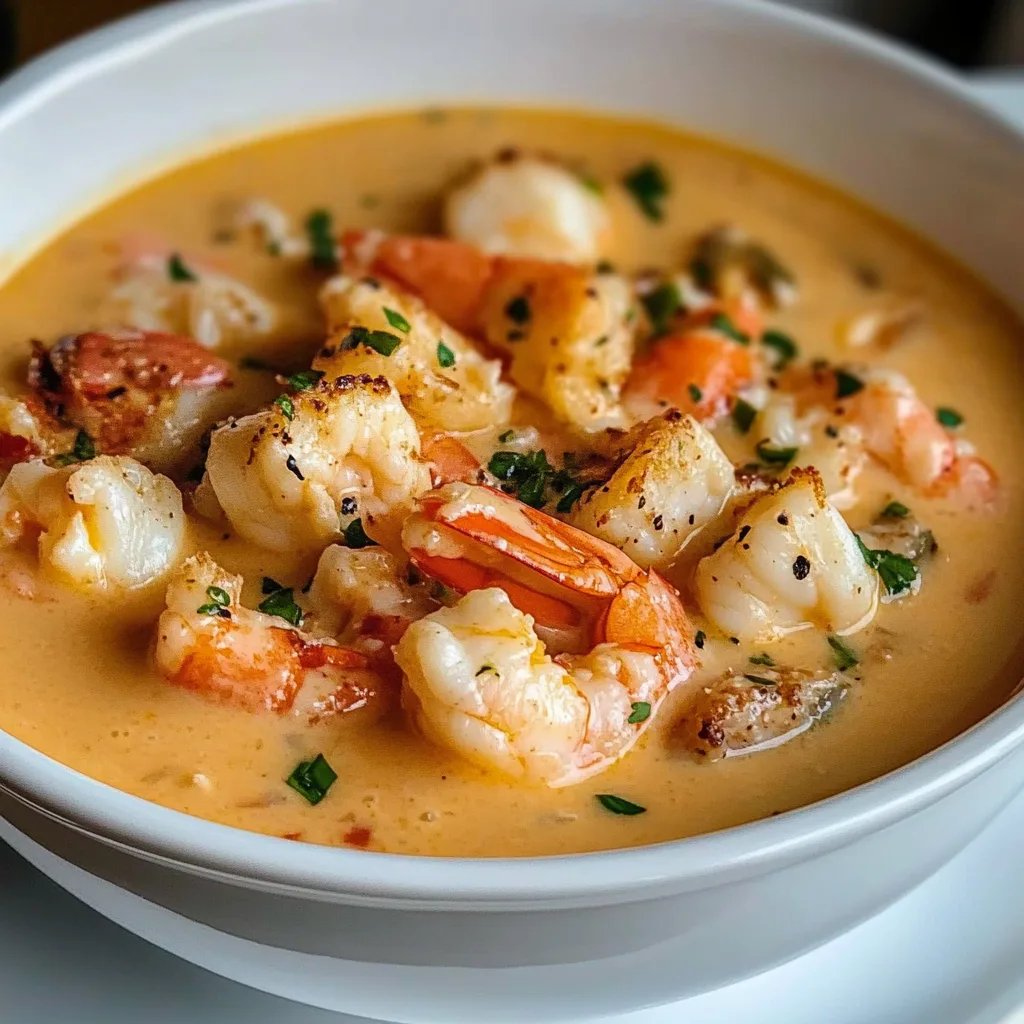 Crab and Shrimp Seafood Bisque