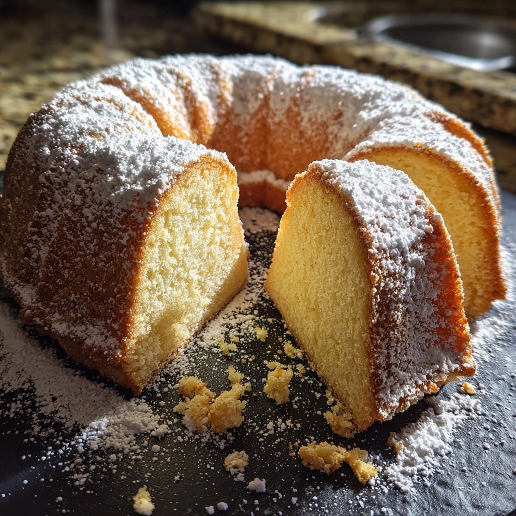 Simple Vanilla Butter Cake