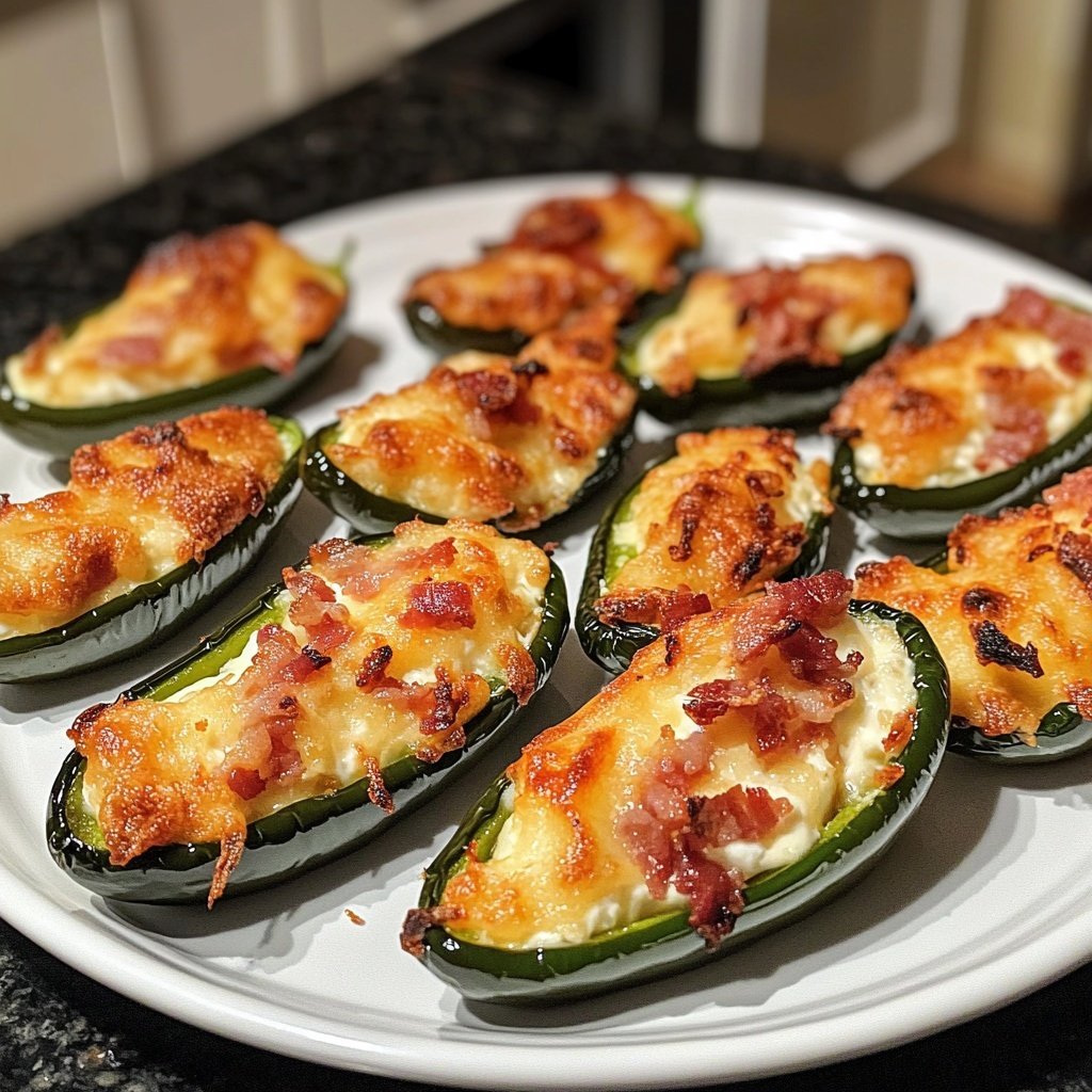 Baked Jalapeno Poppers