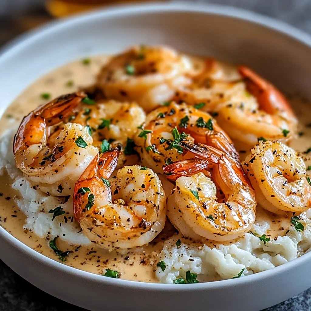 Easy Creamy Garlic Shrimp (15 Minutes)