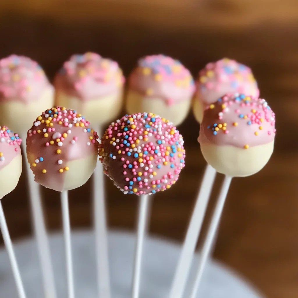 Best Starbucks Copycat Birthday Cake Pops