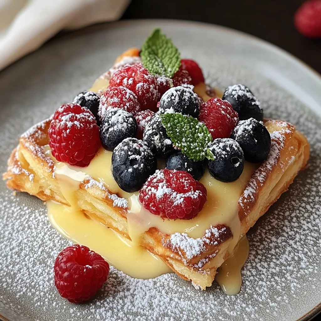 ❤️ Berry Custard Pastries ❤️